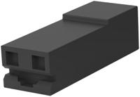 1969820-1 TE Connectivity, Positive Lock .250 Mk II 1 Way Liquid Crystal Polymer Crimp Terminal Housing, 9.78mm Tab Size, Black