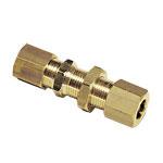0116-14-00 Legris 0116 Series Bulkhead Tube-to-Tube Adaptor, Push In 14 mm to Push In 14 mm, Tube-to-Tube Connection Style