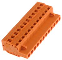 231-312026-000 WAGO, 5.08mm Pitch, MCS-MIDI Classic, 12 Way, Pluggable Terminal Block, Plug, Cable Mount, Spring Cage Termination,