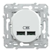 s320407 Schneider Electric White, 1 Gang, Ovalis C Series