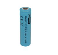 196-923 RS PRO RS PRO, 3.70V, 18650, Lithium-Ion Rechargeable Battery, 2500mAh
