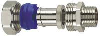 166-31402-pcs16-fmc-m16-npbpa6-ml HellermannTyton Straight, Conduit Fitting, 16mm Nominal Size, M16, Brass, PA 6, Silver IP65 rating