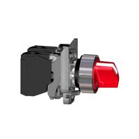 xb4bk134b5 Schneider Electric Knob Selector Switch - (SPDT) 22mm Cutout Diameter, Illuminated 3 Positions