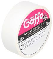 at202 Advance Tapes AT202 White Gloss Gaffa Tape, 50mm x 50m, 0.22mm Thick