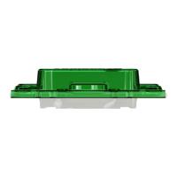 nu7002pc Schneider Electric Green, Transparent 1 Gang Frame