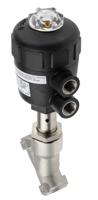 178682 Burkert Angle type Pneumatic Actuated Valve, G 1/2in, 16 bar