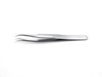 5csa0 ideal-tek 115 mm, Stainless Steel, Bent, Extra Fine, Tweezer