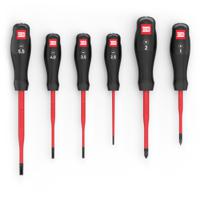 73868 INBUS Phillips, Slotted Screwdriver Set, 6-Piece