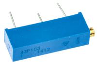 m43p103kb40 10kΩ, Through Hole Trimmer Potentiometer 0.5W Side Adjust Vishay, 43P