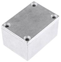 1590wh Hammond 1590 Series Natural Die Cast Aluminium Enclosure, IP65, Natural Lid, 53 x 38 x 31mm