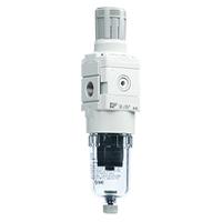 awd20-f02-d SMC AWD20 Filter Regulator, 5μm, G 1/4, Auto, 10 bar, AWD20-F02-D