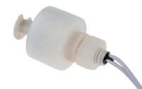 519-232 RS PRO Vertical Polypropylene Float Switch, Float, 300mm Cable, Direct Load, 250V ac Max, 200V dc Max