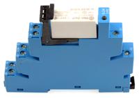 385200240060 Finder 38 Series Interface Relay, DIN Rail Mount, 24V ac/dc Coil, DPDT, 2-Pole