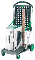 157-474 RS PRO 2 Shelf Aluminium Folding Trolley, 670 x 470mm, 60kg Load