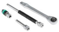 05004018001 Wera 28-Piece Metric 1/4 in Standard Socket/Bit Set with Ratchet, 6 point; Hex Bit; Phillips Bit; Pozidriv Bit; Torx Bit