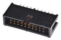 hif3f-20pa-254dsa71 Hirose HIF3F Series Straight Through Hole PCB Header, 20 Contact(s), 2.54 mm Pitch, 2 Row, Shrouded