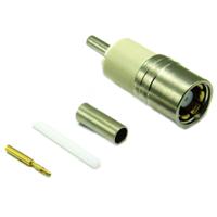 310-824-tng-bi Interface Connectors 2100 Series, Jack Cable Mount Type 43 Connector, 75Ω, Crimp Termination, Straight Body