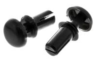 255-9942 Essentra Nylon Snap Rivet, 2.6mm