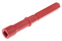 003460 Wera Square Screwdriver, 6.3 mm Tip, 154 mm Blade, 89 mm Overall