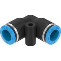 npqe-l-q8-e-f1a-p10 Festo NPQE-L Series Elbow Tube-toTube Adaptor, Push In 8 mm to Push In 8 mm, Push-in Connection Style,