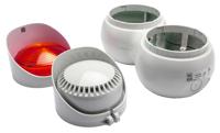 142-190 RS PRO Red Sounder Beacon, 120 → 240 V ac, IP66, Screw/Bracket Mount, 105dB at 1 Metre