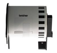 dk22212 Brother White Black Print Label Roll, 62mm Width, 1 Roll Qty