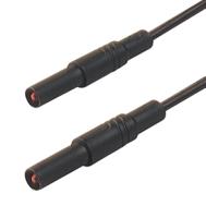 934174100 Hirschmann Test & Measurement, 16A, 1000V ac/dc, Black, 1m Lead Length