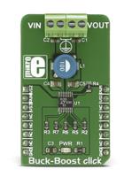 mikroe-2806 MikroElektronika Buck & Boost Click Boost Converter for LTC3129-1