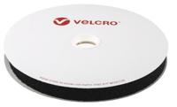 eb52020330130494 Velcro Black Hook & Loop Tape, 20mm x 10m