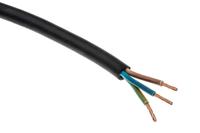773-9058 RS PRO 4 mm² 3 Core Power Cable, H07RN-F, Black CPE, 50m