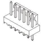 22-11-2102 Molex KK 254 Series Straight Through Hole Pin Header, 10 Contact(s), 2.54 mm Pitch, 1 Row, Unshrouded