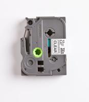 tze-s131 Brother Black on Clear Label Printer Tape, 8 m Length, 12 mm Width