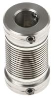 321122222 Huco Bellows Coupling, 12mm Outside Diameter, 6mm Bore, 23mm Length Coupler