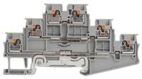 3213768 Phoenix Contact  PT 1.5/S-PE/L/L Series Grey, 0.14 → 1.5mm², Triple-Level, Push In Termination