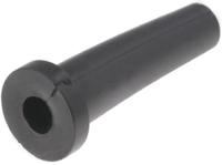 632-01010-hv2101-pvc-fr-bk HellermannTyton HV Black PVC 9mm Cable Grommet for Maximum of 5.5mm Cable Dia. 632-01010 HV2101-PVC-FR-BK