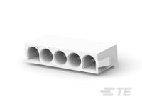 640900-1 TE Connectivity, Universal MATE-N-LOK Female Housing Plug, 6.35mm Pitch, 5 Way, 1 Row