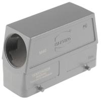 19300240528 HARTING Han B Heavy Duty Power Connector Hood, M40 Thread, Side Entry