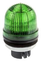 80120075 Werma EM 801 Series Green Steady Beacon, 24 V ac/dc, Panel Mount, LED Bulb