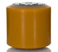 etx-085x80-12-nl85-type-a Tente Yellow Polyurethane Sealed Bearings Trolley Wheel, 800kg