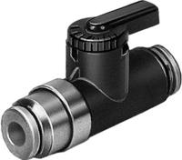 qh-qs-6 Festo 2/2 Bistable Pneumatic Manual Control Valve 1/2 Series, 6, 153484
