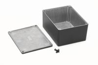 1590ppbk Hammond 1590-RIBBED Series Die Cast Aluminium Alloy Enclosure, IP54, 121mm