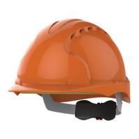ajf170-000-800 JSP EVO3 Orange Safety Helmet, Ventilated