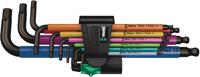 05073593001 Wera 9 piece L Shape Metric Hex Key Set, 1 x 1.5x90mm
