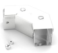 471-1451 RS PRO 304 Stainless Steel Cable Trunking Accessory, 75 x 75mm