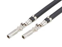 219670-1124 Molex Female Mini-Fit to Female Mini-Fit Pre-Crimped Lead, 300mm, 16AWG, Black