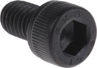 468-0054 RS PRO Black, Self-Colour Steel Hex Socket Cap Screw, DIN 912, M6 x 10mm