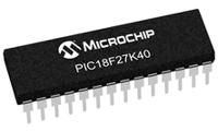 pic18f27k40-isp Microchip PIC18F27K40-I/SP, 8 bit PIC, PIC18F27K40 Microcontroller, 64 MHz, 128kB FLASH, 28-Pin SDIP