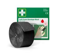 51011021 Cederroth Polyurethane Foam Black Self Adhesive Bandage, 1Box Per Package 4.5m