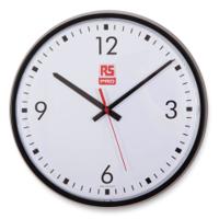 248-6687 RS PRO Black Analogue Wall Clock, 310mm Diameter