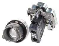 xb4bvb1 Schneider Electric, Harmony XB4, Panel Mount White Universal LED Pilot Light, 22mm Cutout, IP66, IP67, IP69(IP69K),